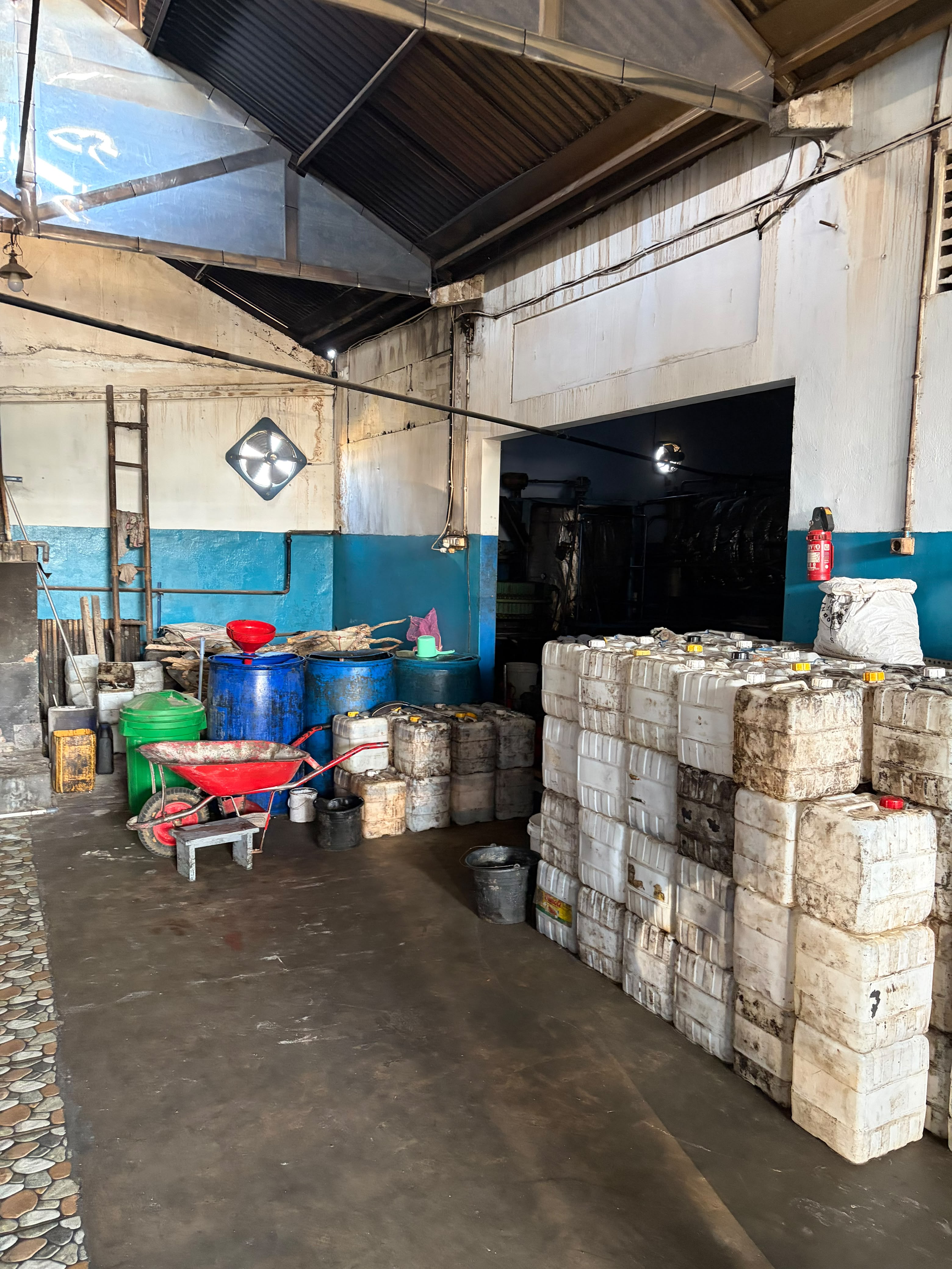 Global Optima Distribusi coconut processing activity